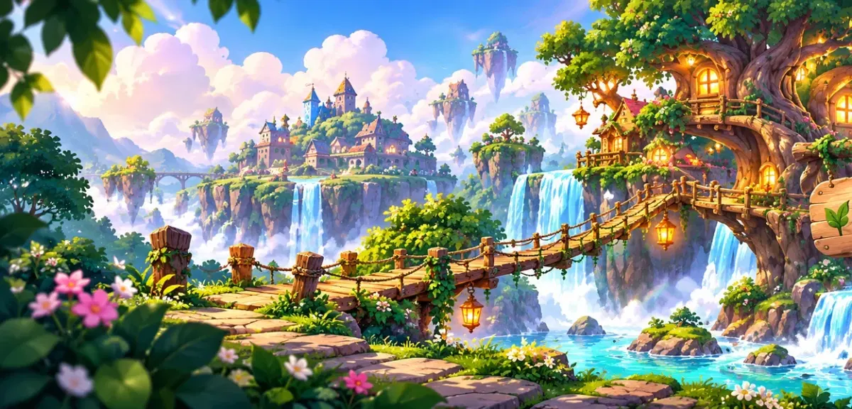 Whimsical TOADAL FEAST world